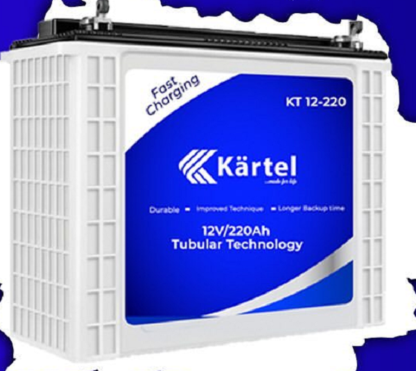 Kartel 220Ah/12V Tubular Battery